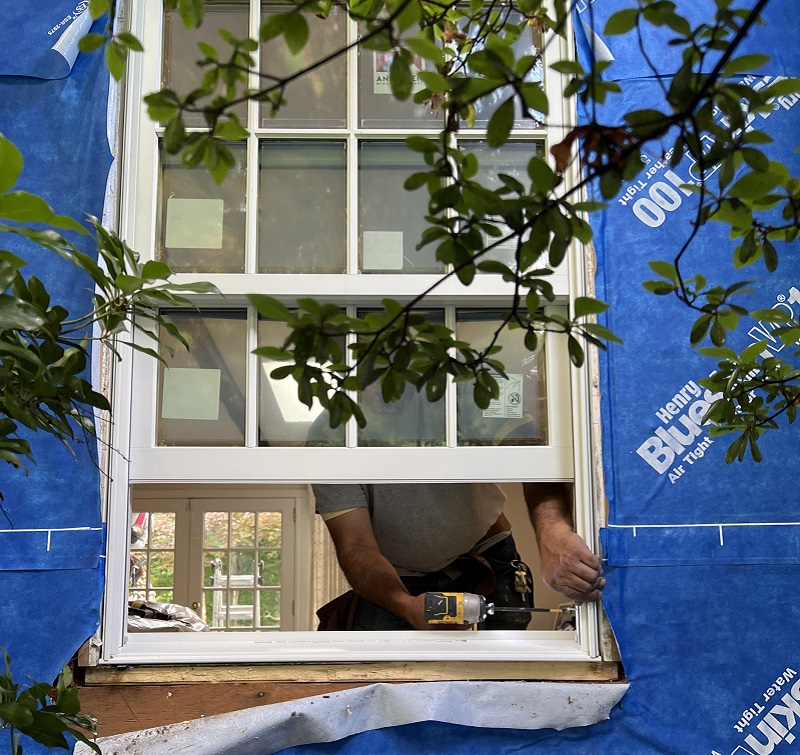 Install new windows